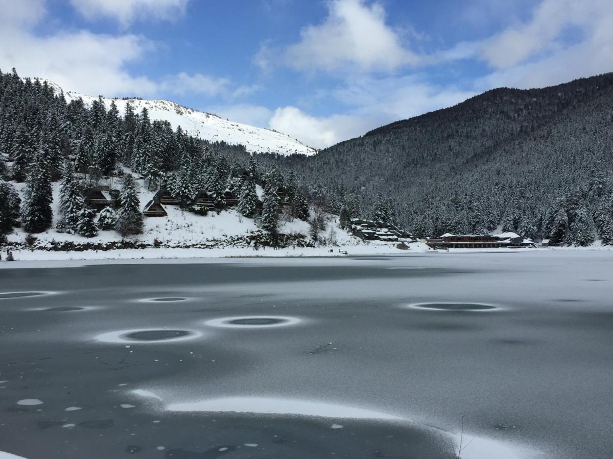 Gîte chaleureux au lac de Payolle Campan Extérieur photo